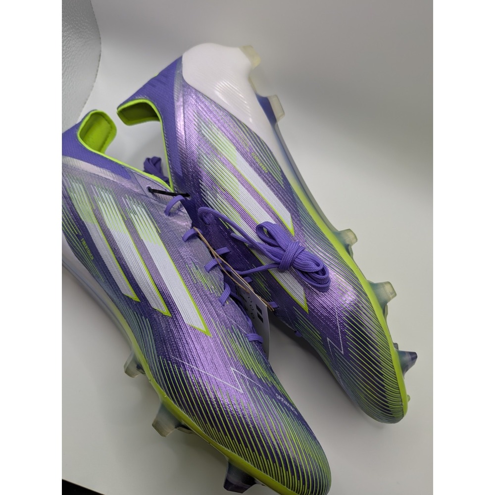 ADIDAS F50 ELITE FIRM GROUND FG SOCCER CLEATS JH7615‎ Purple  NEW 12W UK 11.5